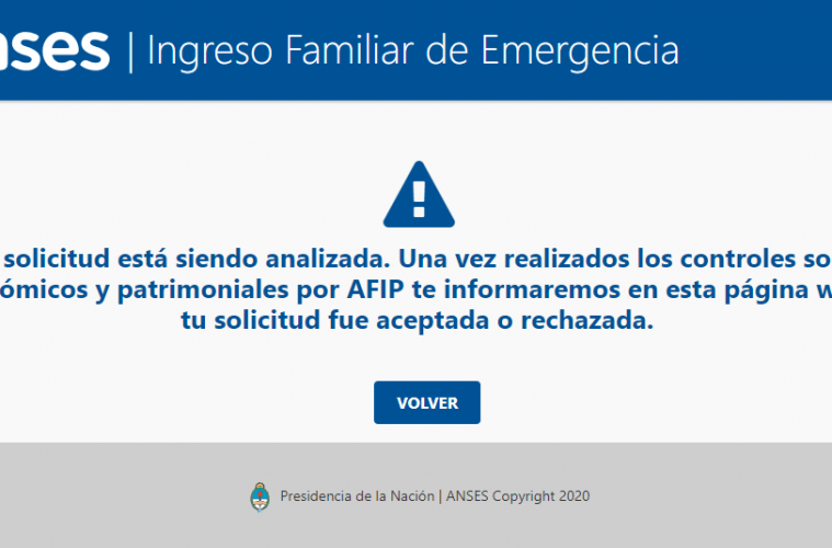 IFE: Podés consultar si cumpliste los requisitos en la ANSES