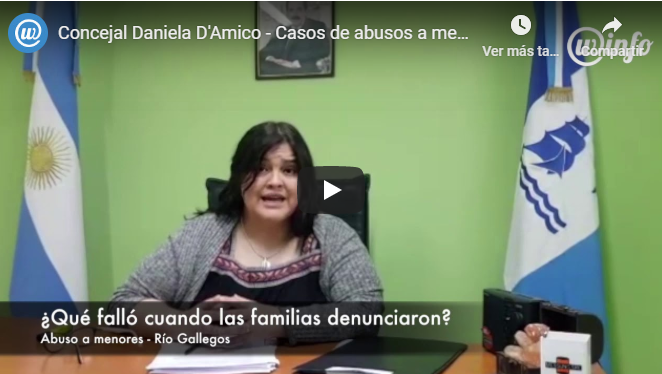 Concejal D´amico: «Si un funcionario se manifiesta a favor de un acusado de abuso de menores ejerce presión sobre la víctima»