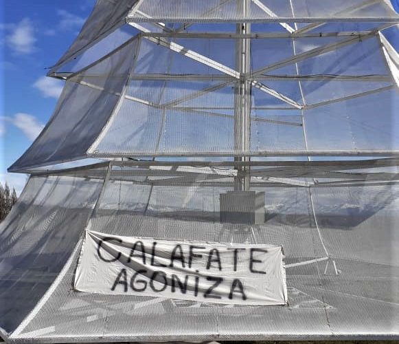 Masiva protesta y una dramática consigna: «El Calafate agoniza»