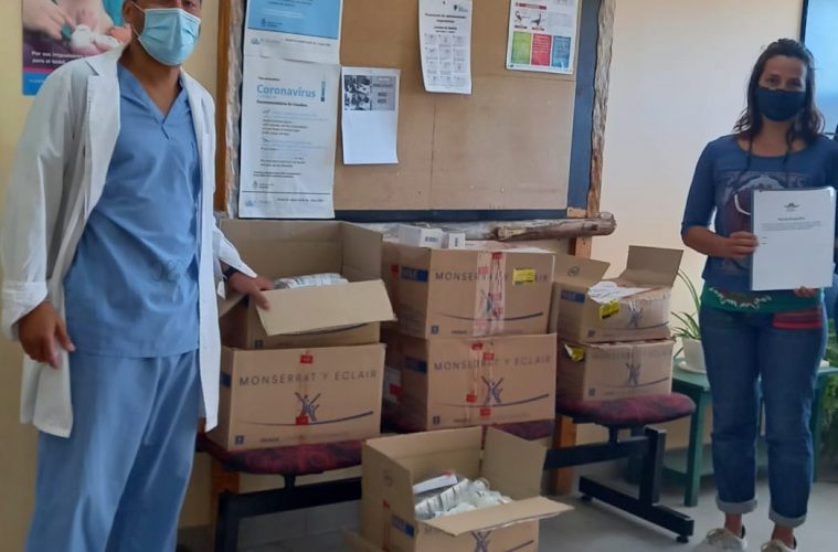 Campaña solidaria: el Aeroclub de El Chaltén: entregó medicamentos a Puestos Sanitarios